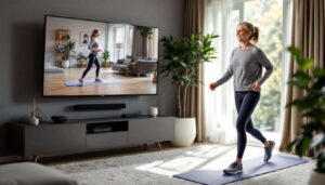 Loop 5.000 stappen in 45 minuten thuis met deze gewrichtsvriendelijke wandeltraining