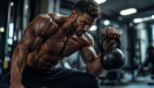 Bouw kracht en core power op met slechts één zware kettlebell in deze workout van 4 oefeningen