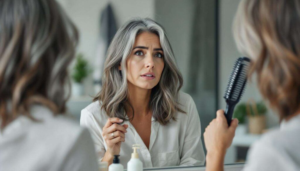 Deze haarverzorgingsfout laat grijs haar sneller opvallen